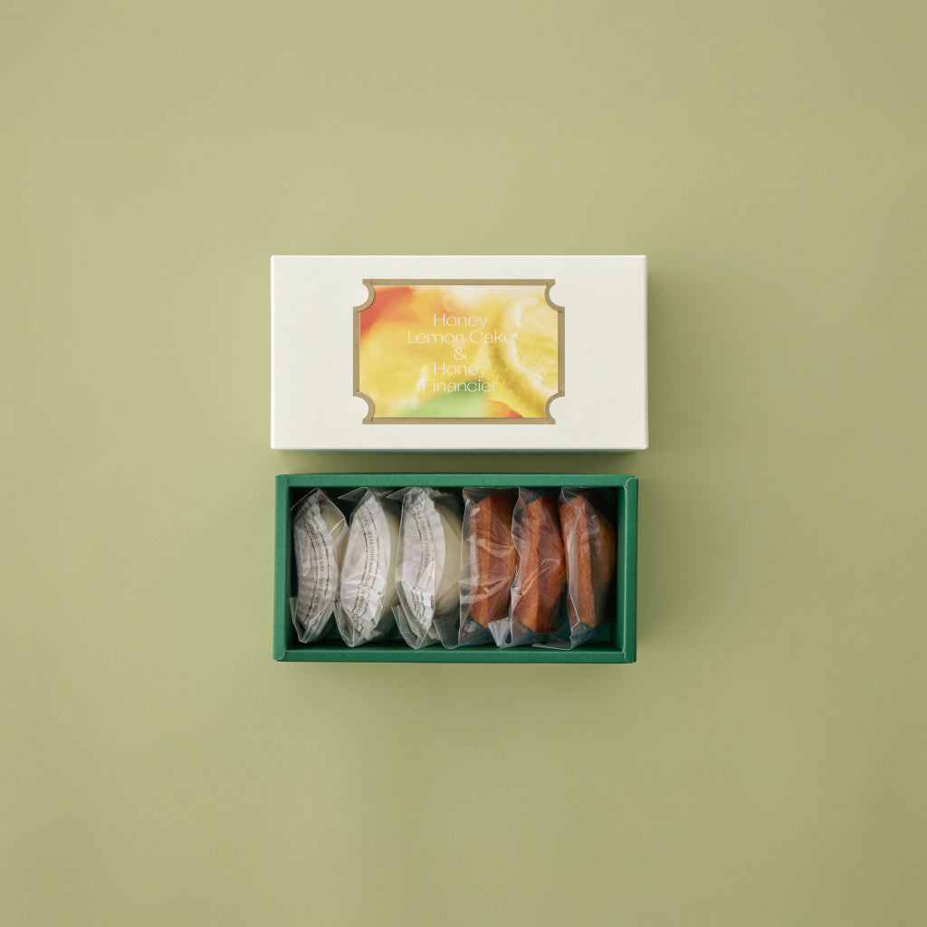 はちみつレモンケーキ&はちみつフィナンシェ 各3個セット